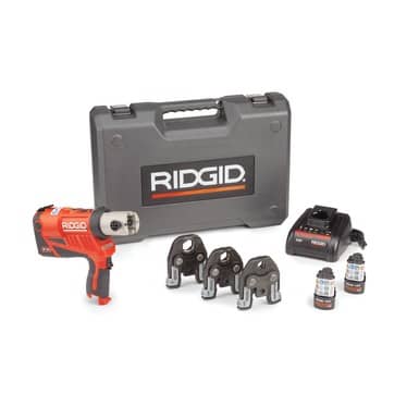 RP 240 PROPRESS KIT 1/2-1-1/4 Compact Press Tool Kit with 1/2" to 1 1/4" ProPress Jaws, 12V Li-ion Battery - Image 6