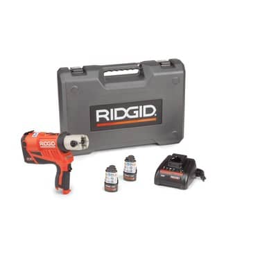 RP 240 PROPRESS KIT 1/2-1-1/4 Compact Press Tool Kit with 1/2" to 1 1/4" ProPress Jaws, 12V Li-ion Battery - Image 8