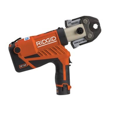 RP 240 PROPRESS KIT 1/2-1-1/4 Compact Press Tool Kit with 1/2" to 1 1/4" ProPress Jaws, 12V Li-ion Battery - Image 13