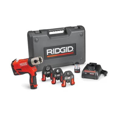 RP 240 PROPRESS KIT 1/2-1-1/4 Compact Press Tool Kit with 1/2" to 1 1/4" ProPress Jaws, 12V Li-ion Battery - Image 14