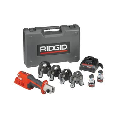 RP 241 PROPRESS KIT 1/2-1 Inline Compact Press Tool Kit with 1/2" to 1" ProPress Jaws, 12V Li-ion Battery - Image 2