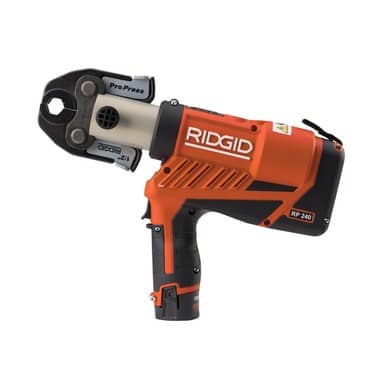 RP 240 PROPRESS KIT 1/2-1 Compact Press Tool Kit with 1/2" to 1" ProPress Jaws, 12V Li-ion Battery - Image 2