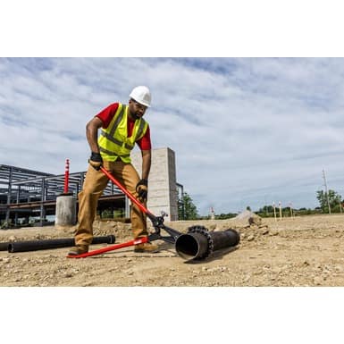 Single Stroke Soil Pipe Cutter, 1 1/2 in. to 6 in. Capacity - Image 10
