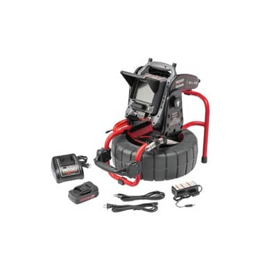 SeeSnake Compact C40 System with 25mm Self-Leveling TruSense Camera Reel, CS6x VERSA Digital Monitor, Battery and Charger - Image 2