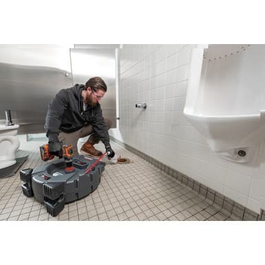 FlexShaft Drain Cleaning Machine for 2 in. to 4 in. Lines, with 70 ft. Cable and Chain Knockers - Image 9