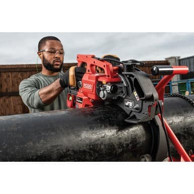PC-106 + PC-612 + PCS-500 Pipe Saw Kit with Cutting Head, 1" to 6" Clamp, and 6" to 12" Clamp - Image 2