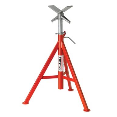 V-Head High Pipe Stand, 28" to 52" Adjustable Height