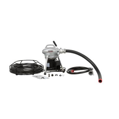 K-50-9 Sectional Drain Cleaning Machine for 3/4 in. to 4 in. Drain Lines, with A-40 Cable Kit, 115V