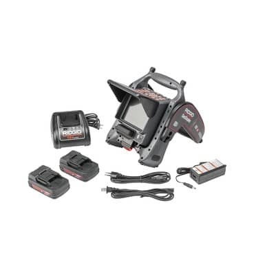 SeeSnake CS6x VERSA Digital Recording Monitor with Wi-Fi Connectivity, Batteries and Battery Charger