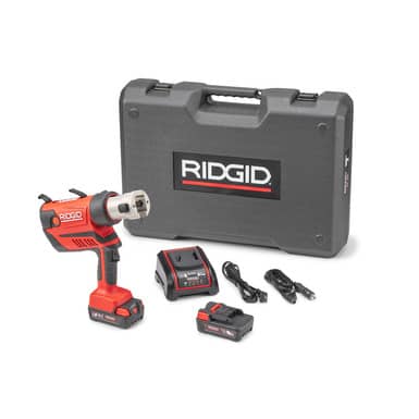 RP 350 KIT Battery-Powered Pistol-Grip Press Tool Kit with Bluetooth Connectivity, 18V Li-ion Battery (No Jaws)