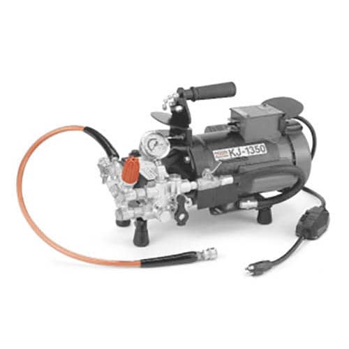 KJ-1350 Water Jetter with Pulse, 1350 psi Working Pressure, NPT Nozzles, and 25 ft. Sink Trap Hose (Cart Not Included)